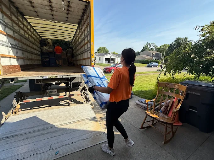 Move Up Movers in Erie PA provide moving help with furniture and tricky situations.